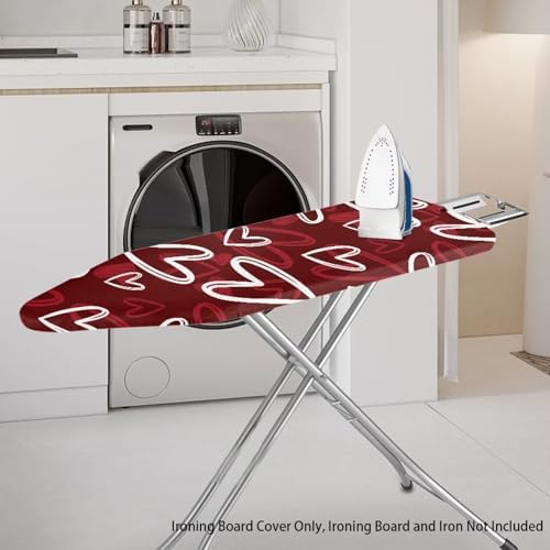 Love Heart Ironing Board Cover Comfortable Lines Ironing Board Covers - Image 2