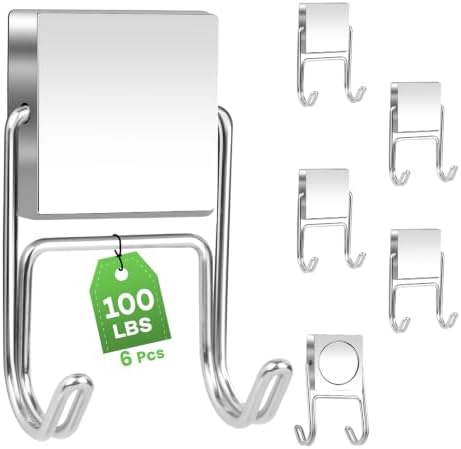 MIKEDE Magnetic Hooks Heavy Duty 100lbs Strong Magnet by MIKEDE