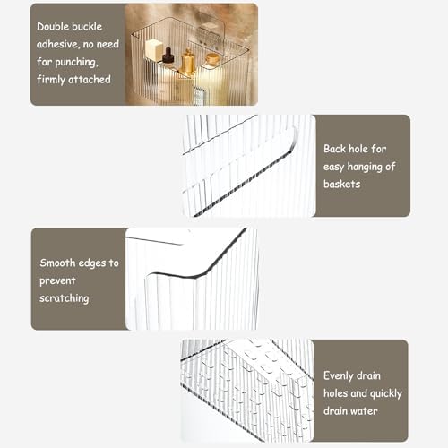 Acrylic Wall Mounted Storage Rack - Image 4
