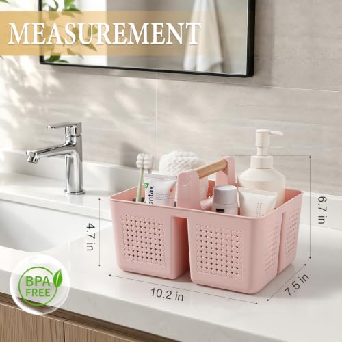 Portable Shower Caddy Basket Plastic Caddy Organizer - Image 2
