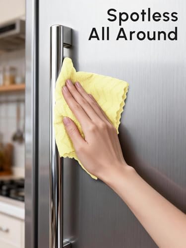 Microfiber Cleaning Cloths Roll 75 Pack 12x12 Inch Lint Free - Image 5