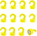 Magnetic Hooks Small But Strong, 12 Pack 8Lbs Holding Capacity by JINGZHAN