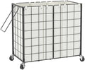 WOWLIVE Laundry Basket 3 Section by WOWLIVE