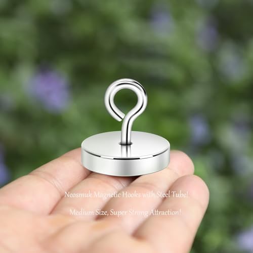 Neosmuk Magnetic Eye Bolt Hooks, 100lb Cruise Cabin Hooks - Image 2