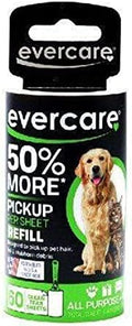 Evercare Pet Lint Roller Refill Extra Sticky All Purpose Use 60 Easy-Tear by Evercare