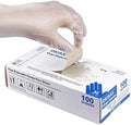 OKIAAS Clear Vinyl Disposable Gloves, Latex-Free, Powder-Free by OKIAAS