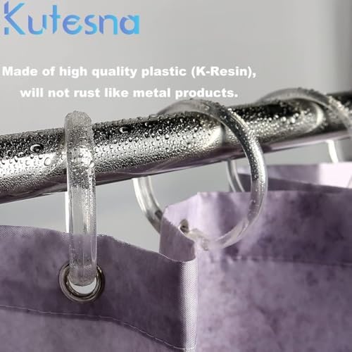 Kutesna 48PCS Shower Curtain Hooks - Image 6