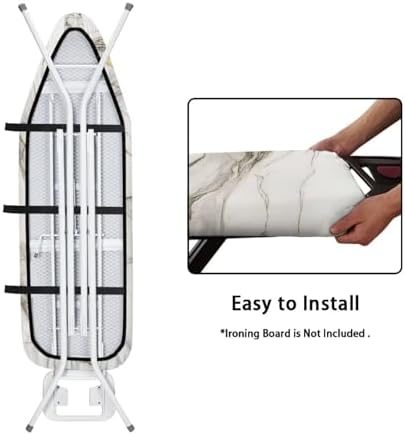 White Marble Ironing Board Cover - Image 4