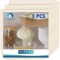 3 PCS Reusable Cheesecloth Bag & Nut Milk Bags, Grade 100, 14x14 Inch Hemmed by NewEnglandStories