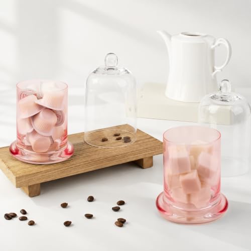 rejomiik Qtip Holder Glass Apothecary Jars - Image 7