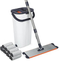 16" Flat Mop and Bucket Set by WFJINHAN