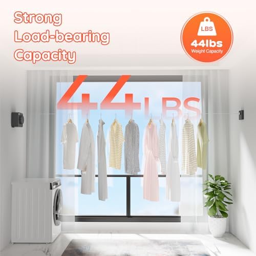 Retractable Clothesline Indoor, Non-Sagging Outdoors Clothesline Retracting - Image 3