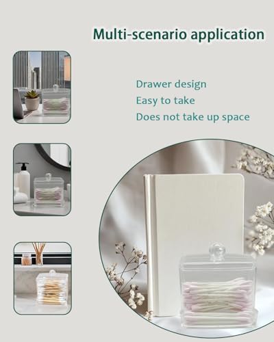 Cotton Swab Holder with Lid - Image 5