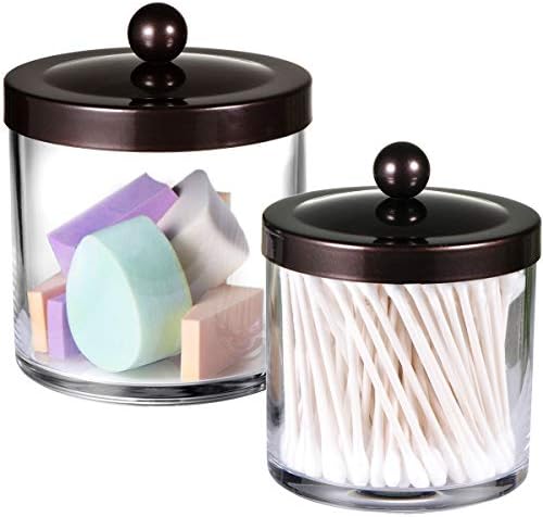 SheeChung 2 Pack Plastic Apothecary Jars by SheeChung