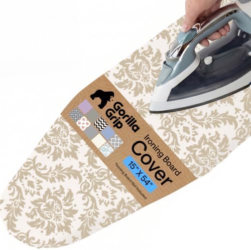 GORILLA GRIP Padded Ironing Board Cover, 15x54 Danmask by Unknown