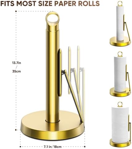 theaoo Heavy-Duty Paper Towel Holder - Image 3