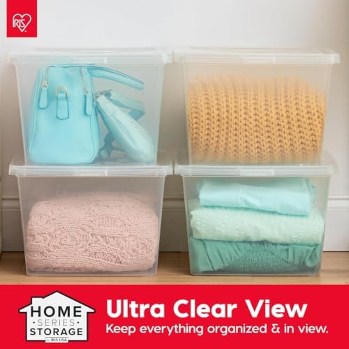 IRIS USA 4-Pack 25 Qt Storage Bins - Image 5