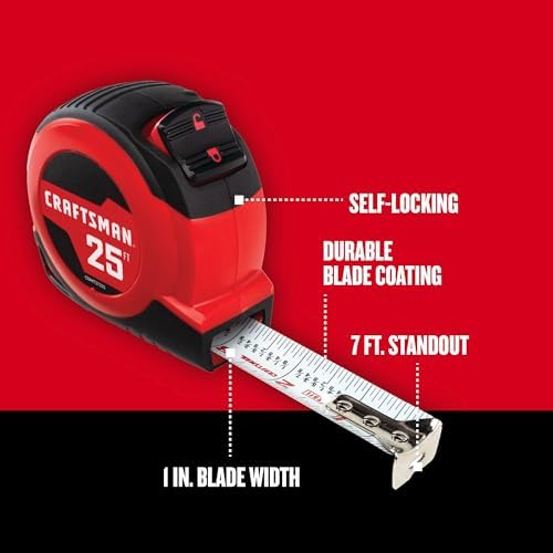 CRAFTSMAN 25-Ft Tape Measure - Image 2
