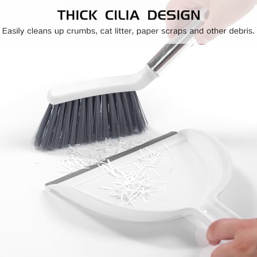 NACENA Mini Broom and Dustpan Set, 2 Packs - Image 4