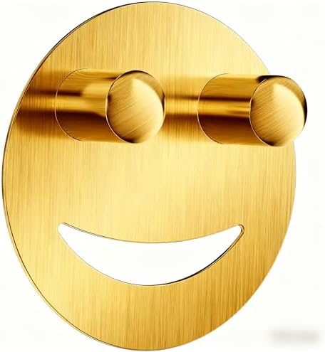 Yoshiky Stainless Steel Smiley Face Sponge Holder, Kitchen Accessories Decor by Unknown