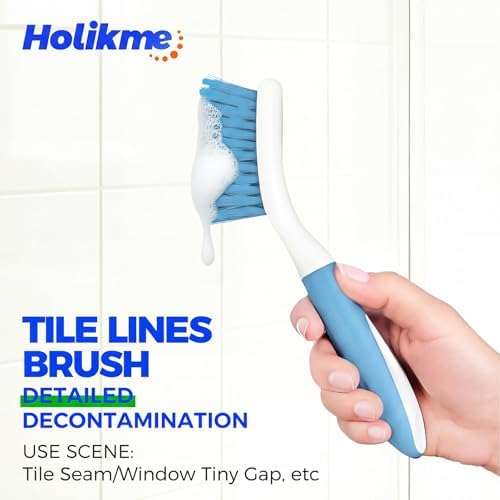 Holikme Cleaning Brush Set for Household Use, Scrub Brush, Kitchen Brush - Image 3