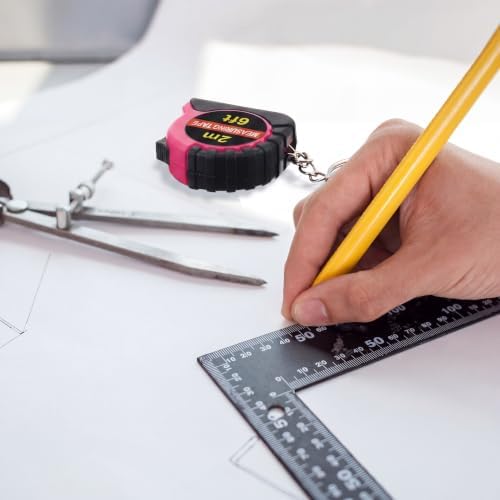 Kanayu 50 Pcs Mini Tape Measure Keychains 6 ft Small Retractable Measuring Tape - Image 5
