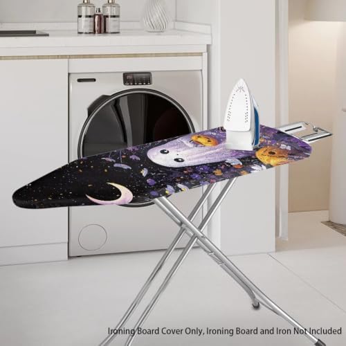 Ghost Ironing Board Cover and Pad 15x54 Inch Standard Ironing Board Cover - Image 2