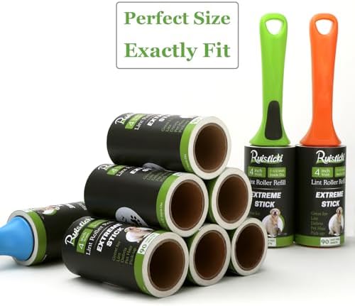 4 inch Lint Roller Refills Compatible - Image 3