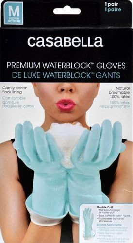Casabella Aqua Waterblock Premium Gloves Blue - Image 2