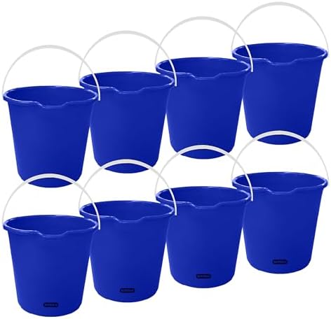 Superio 2.75 Gallon Bucket, Plastic Cleaning Pail by Superio