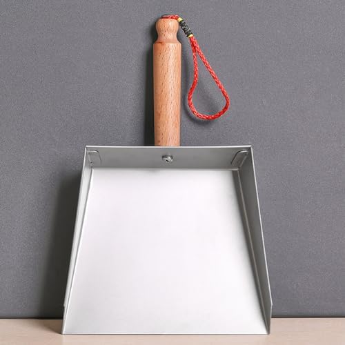 Beaupretty Stainless Steel Small Dustpan Short Handle Metal Dust Pan - Image 4