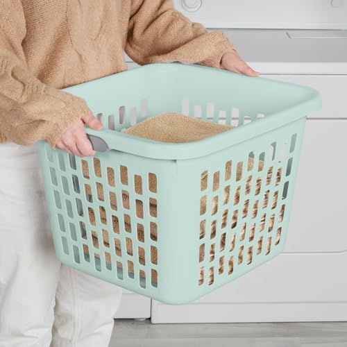 Sterilite Laundry Basket, Plastic Clothes Hamper, 24 Pack - Image 5