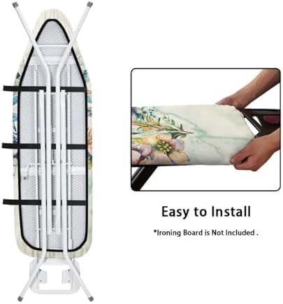 Dragonfly Ironing Board Cover Standard Size 15 x 54 Stain Resistant Fasteners - Image 4