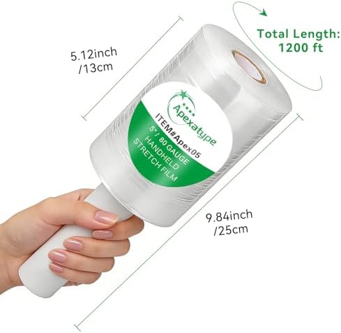 Plastic Shrink Wrap Roll, 12 Rolls - Image 2