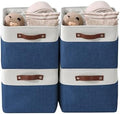 DECOMOMO Storage Bins, Large Fabric Storage Baskets by DECOMOMO