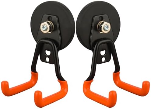MUTUACTOR Updated Strong Magnetic Hooks Heavy Duty, 20lbs Anti-Scratch Powerful by MUTUACTOR