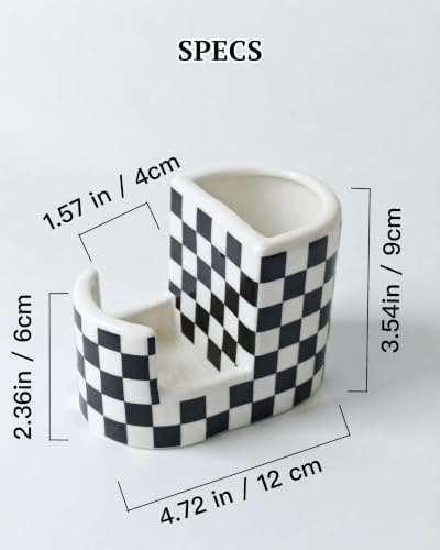 Ceramic Sponge & Brush Holder for Kitchen Sink - Image 2