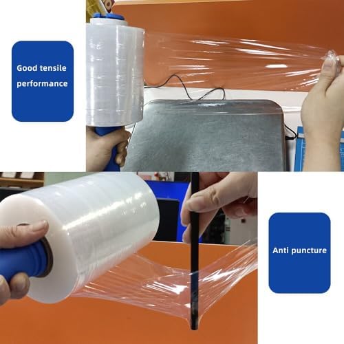 Stretch Wrap 5.11"×1000' Plastic Wrap Roll - Image 3