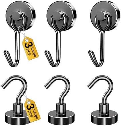 Magnetic Hooks, 2026 Cruise Cabin Ship Essentials Heavy Duty Strong Magnets by Tiergrade