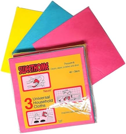 LENITH Germany Universal Household Color Dish Cloths Machine Washable Super by Unknown