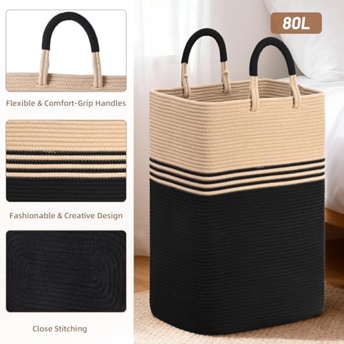 Laundry Basket Hamper, Blanket Storage, Dirty Clothes Hamper - Image 6