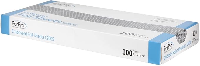 ForPro Professional Collection Embossed Foil Sheets 1200S, Aluminum Foil - Image 3