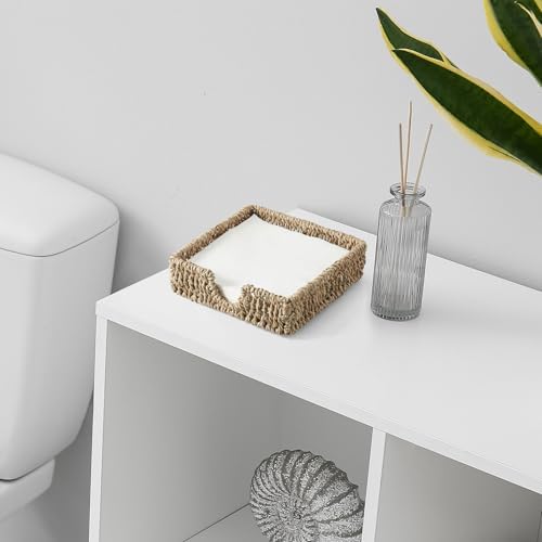 Napkin Holder for Table, Woven Seagrass Napkin Holders For Paper Napkins - Image 6