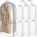BALEINE 9PK Clear Garment Bags for Hanging Clothes by BALEINE