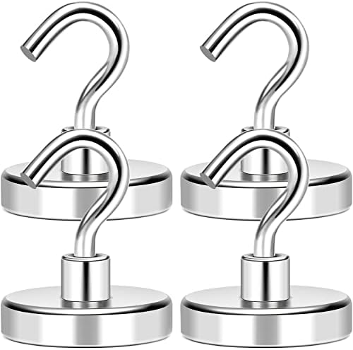 MIKEDE Magnetic Hooks Heavy Duty 120Lbs+ Strong Magnet Hook by MIKEDE