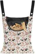 Chicken Clothespin Bag Flower Clothespin Storage by CREAMIC