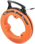 Klein Tools 56335 Flat Steel Electrical Fish Tape, 25-Foot 1/4-Inch Wide Spring by Unknown