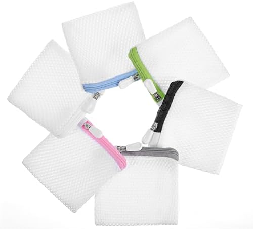 6 Pcs Small Mesh Laundry Bag Lingerie Bags by Unknown