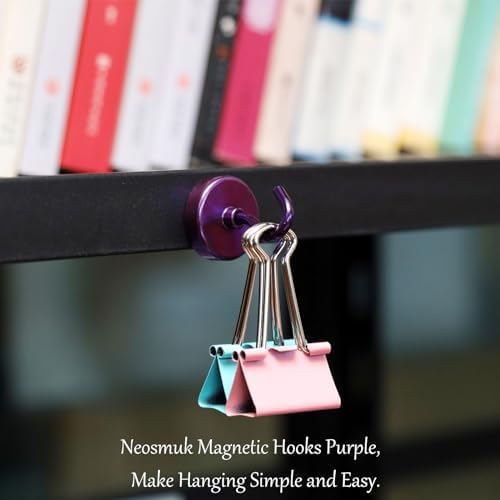 Neosmuk Magnetic Hooks for Cruise Cabins, 85lb+ Heavy Duty, 6 Pack - Image 3