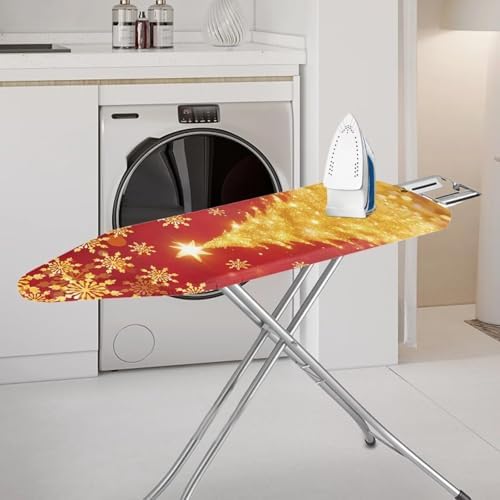 Christmas Tree Print Ironing Board Cover Protector Snowflake Print Ironing - Image 2